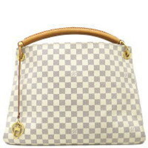Louis Vuitton Artsy Damier Azur White Shoulder Bag White Shoulder Bag